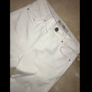 Topshop Moto White Leigh Jeans